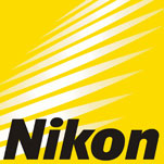 логотип никона в желтых тонах