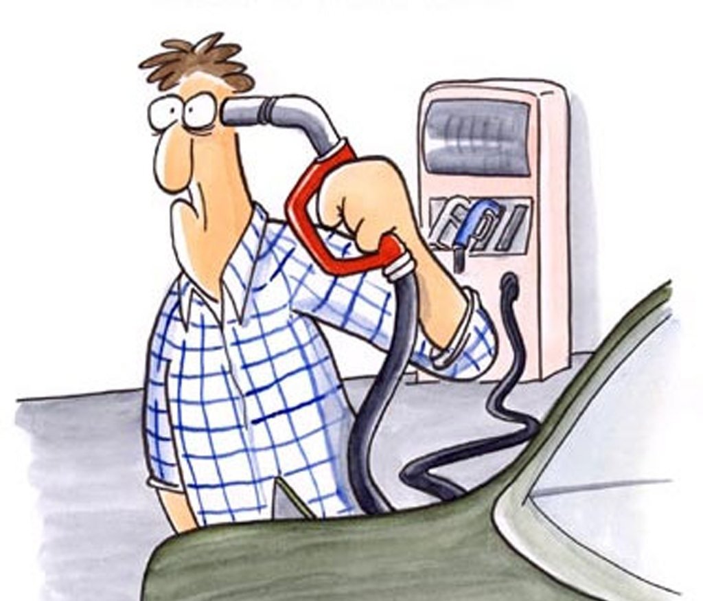 прикольняа картинка цены на бензин и ДТ