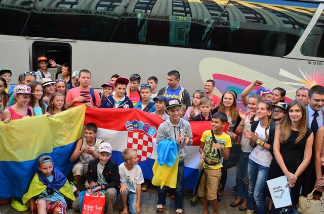 У Хорватії діти знайшли багато нових друзів