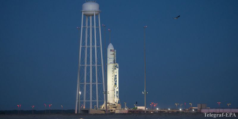 Antares Rocket prepared for launch