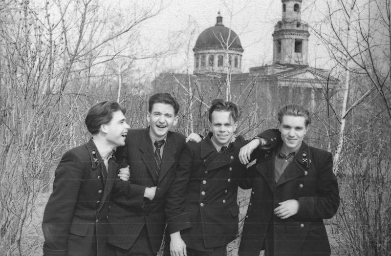 Студенты Горного иститута, год: 1957г.