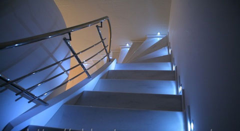 Новости Днепра про Изготовление и освещение лестниц от компании «Эклест»!