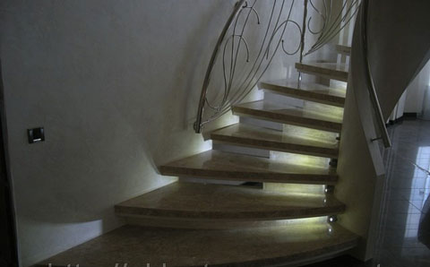 Новости Днепра про Изготовление и освещение лестниц от компании «Эклест»!