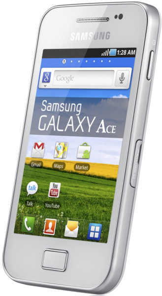 Новости Днепра про Новинка : белый Samsung Galaxy Ace S5830i