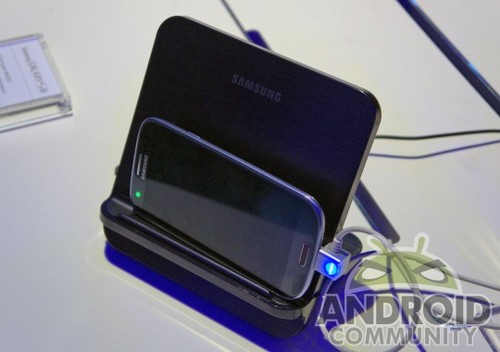 Новости Днепра про Беспроводное зарядное устройство для Samsung Galaxy S III прийдется подождать до Сентября.