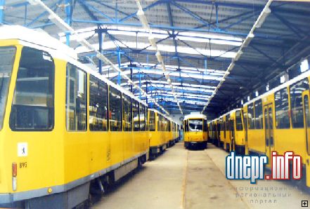 Новости Днепра про Днепропетровские трамваи прошли «растаможку» (ФОТО)