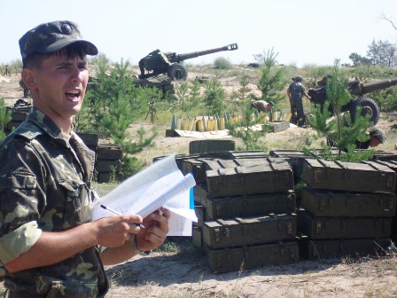 Новости Днепра про Воины-артиллеристы совершенствуют свое боевое мастерство (ФОТО)