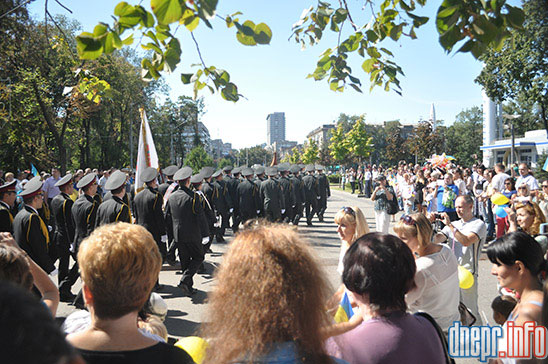 Новости Днепра про В Днепропетровске прошли торжества ко Дню независимости Украины (ФОТО)