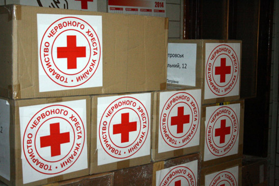 Новости Днепра про В Днепропетровск прибыла гуманитарная помощь от Красного Креста Чехии (ФОТО)