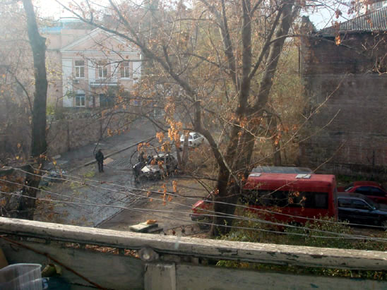 Новости Днепра про В Днепропетровске взорвался автомобиль - ОБНОВЛЕНО (ФОТО)