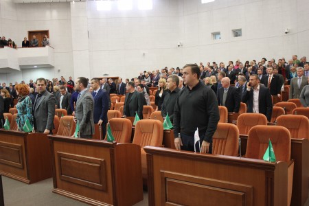 Новости Днепра про Куличенко попрощался с депутатами и горожанами и пообещал городу еще один фонтан (ФОТО)