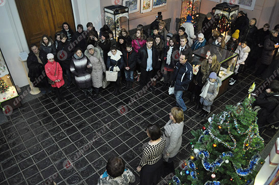 Новости Днепра про В Днепропетровске открылась уникальная новогодняя выставка (ФОТО)