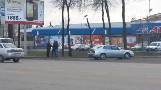 Новости Днепра про В Днепропетровске столкнулись 4 автомобиля (ФОТО)