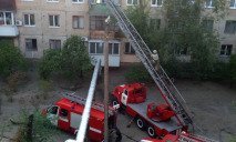 На проспекте Петра Калнышевского горела пятиэтажка