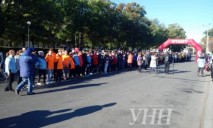 Около тысячи человек в Днепре приняли участие в забеге «Миля мира»