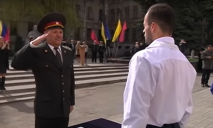 Как присягали на верность украинскому народу будущие военные врачи (Видео)