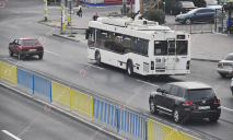 Скандал в днепровском троллейбусе