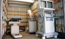 Впервые военный госпиталь Днепра оборудовали мобильным рентген-аппаратом