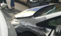 Полицейский «Prius» попал в масштабное ДТП