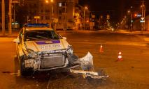 В ДТП в Днепре попал полицейский «Toyota Prius»
