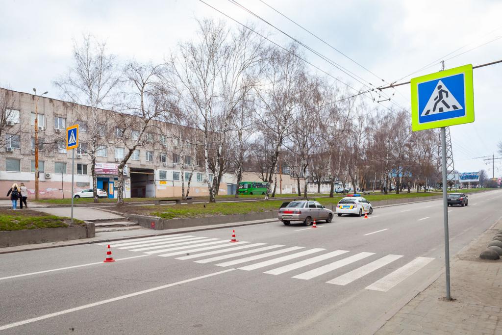 Новости Днепра про ДТП: водитель ВАЗ наехал на пешехода