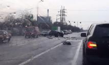 Масштабное ДТП в Днепре: появилось видео аварии