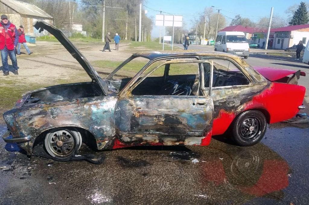 Новости Днепра про В Днепре на ходу загорелся автомобиль: подробности