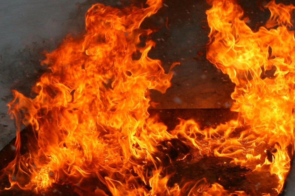 В пожаре погиб мужчина. Новости Днепра