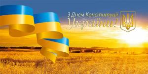 Военнослужащие поздравили украинцев с Днем Конституции. Новости Украины