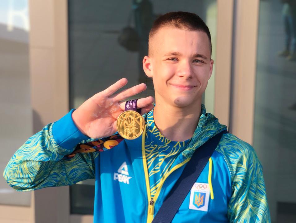 Гимнаст из Днепра заполучил на юношеских «Олимпийский играх» сразу 3 медали. Новости Днепра