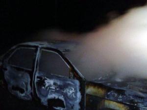 Ночью горел автомобиль. новости Днепра
