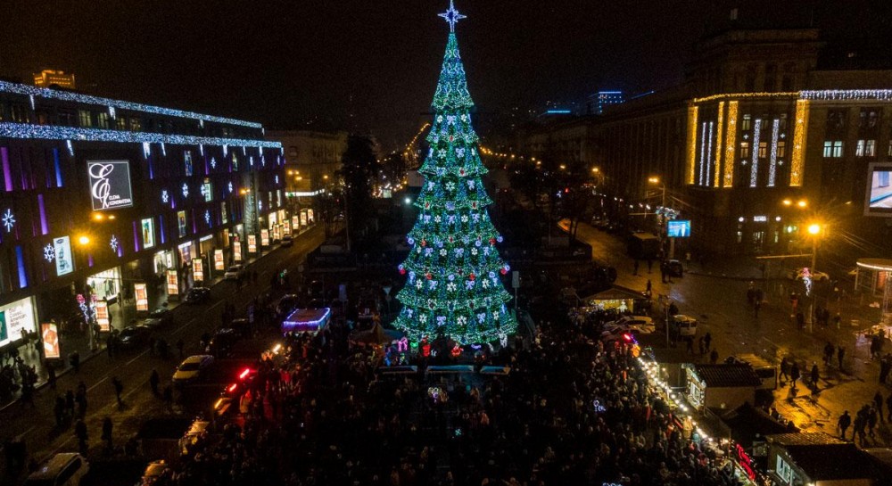 На Рождество в Днепре планируется перекрытие центрального проспекта. Новости Днепра