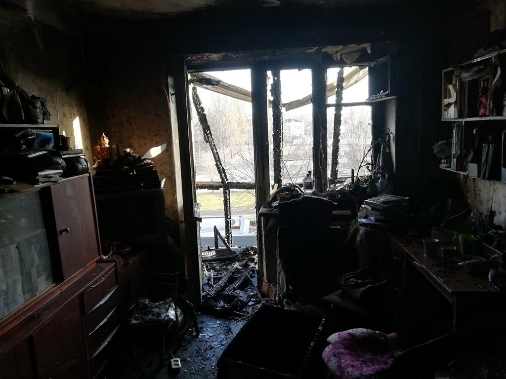 Пожар в Днепре: горел многоэтажный дом. Новости Днепра