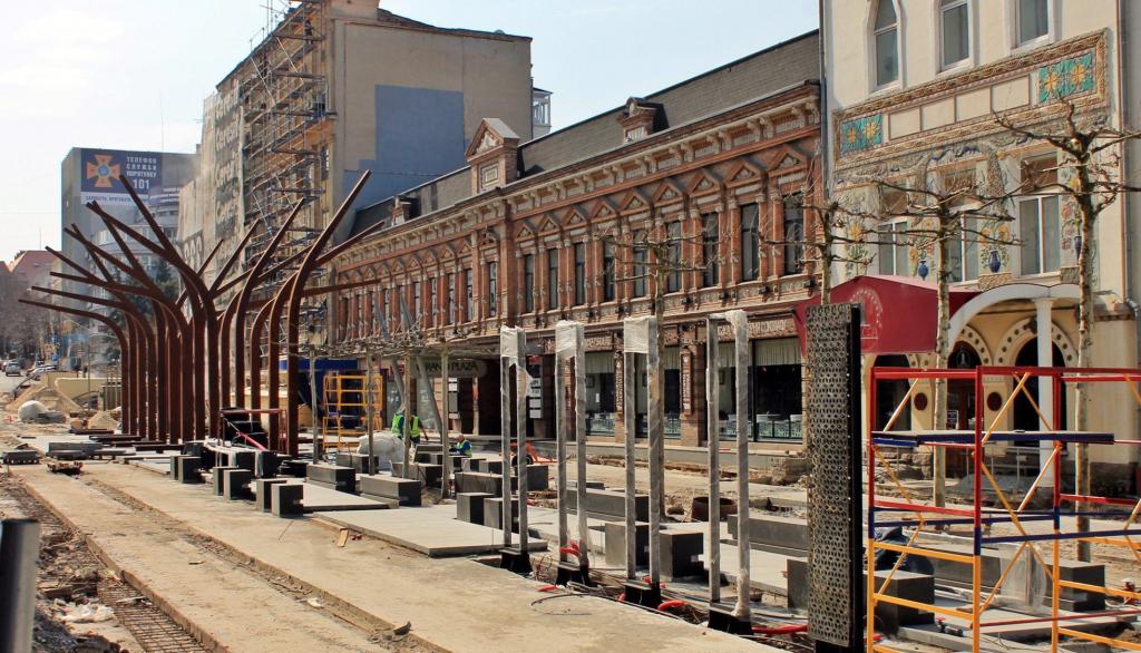 Реконструкция Короленко в Днепре: как сейчас выглядит улица. Новости Днепра