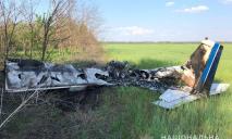 Полиция расследует крушение самолета в Днепре