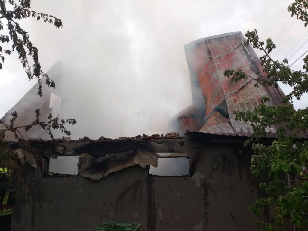 Пожар в Подгородном под Днепром: подробности. Новости Днепра