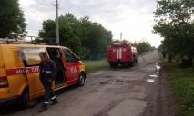На Днепропетровщине во время пожара пострадал мужчина – ГСЧС