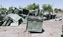 Большинство испорченных мусорных баков в Днепре — из-за вандализма