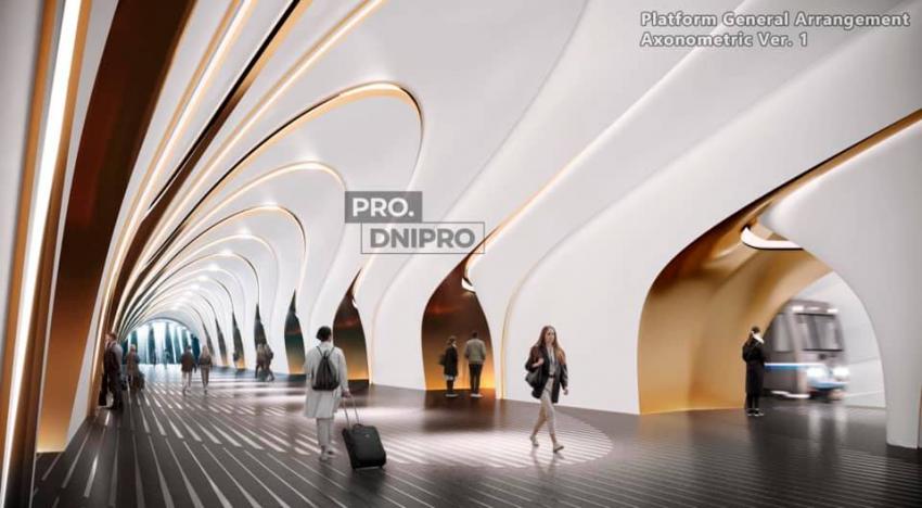 Будущее уже в Днепре: появились фото, как будет выглядеть метро внутри. Новости Днепра