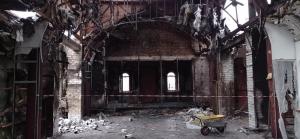 Разобрали купол и алтарь: последствия пожара в церкви под Днепром. Новости Днепра