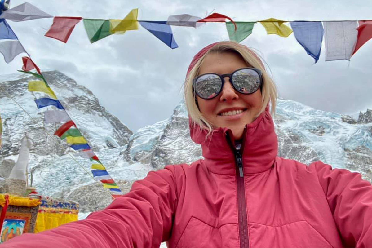 Днепрянка, которая поднялась на Эверест рассказала о страхах и стоимости восхождения. Афиша Днепра