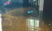 В Днепре затопило дом на Промышленной: диван плавает в воде