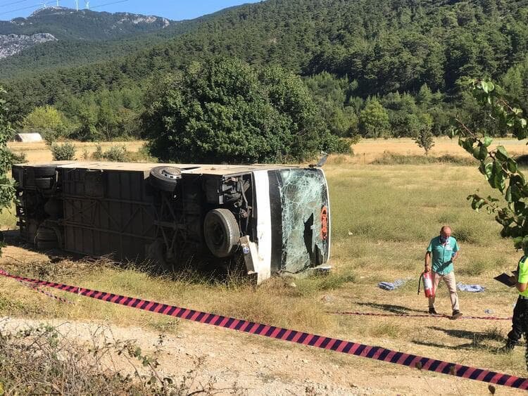 Новости Днепра про В Турции разбился туристический автобус с украинцами: есть пострадавшие