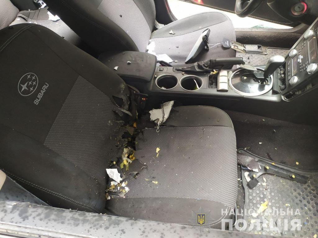 Новости Днепра про Подробности взрыва авто на Литейной: внутри была граната