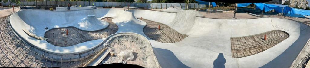 Новости Днепра про На левом берегу Днепра появился огромный бетонный бассейн: что это такое