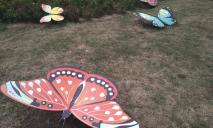 В городе на Днепропетровщине поселились гигантские бабочки (ФОТО)