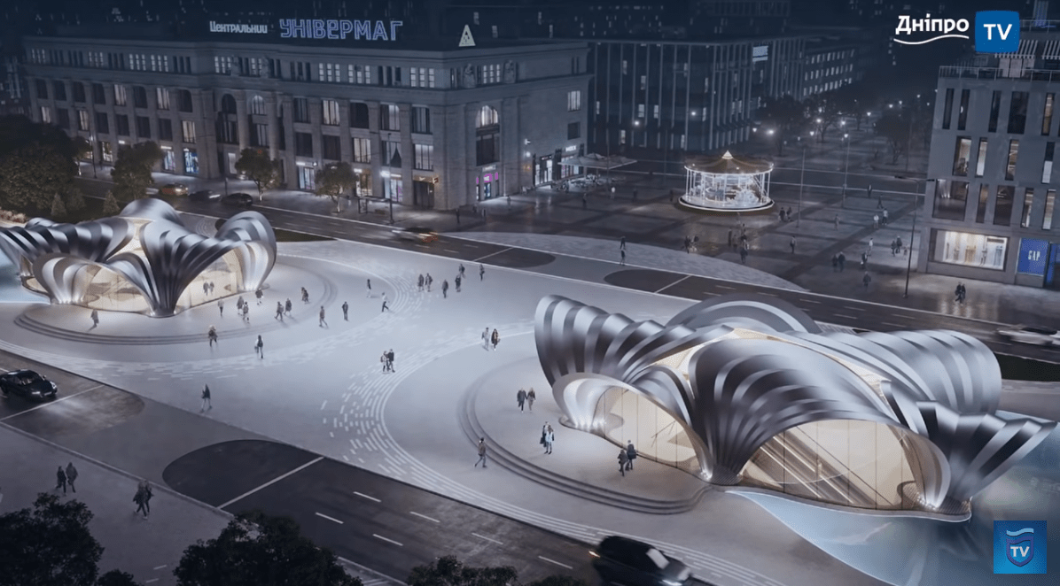 Новости Днепра про Никаких машин и подземные тоннели: центр Днепра планируют сделать полностью пешеходным