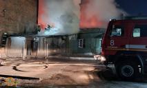 Все в дыму: на Днепропетровщине три часа тушили складские помещения