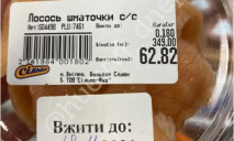 В Днепре в супермаркете «Сильпо» продают «волосатого» лосося
