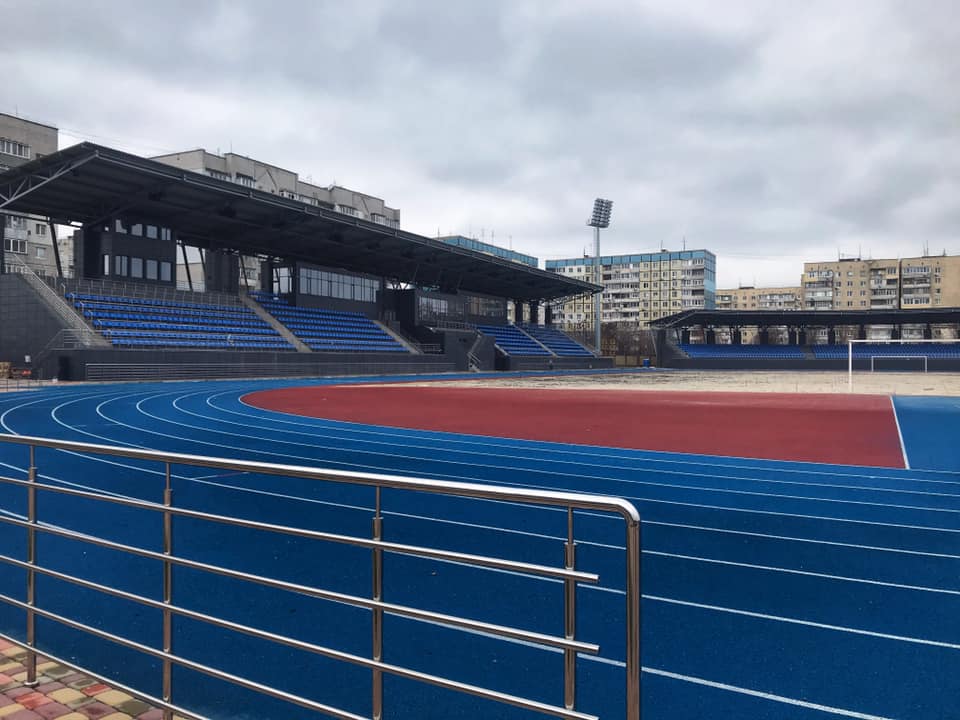 Новости Днепра про Ждем открытия: как выглядит обновленный стадион на левом берегу Днепра